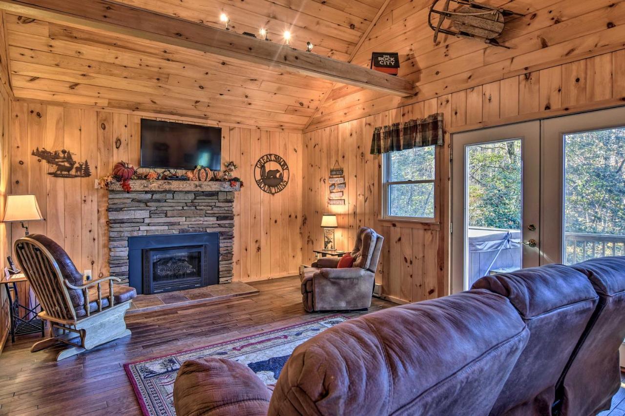 Natures Retreat With Hot Tub 7 Mi To Bryson City Whittier Exterior foto